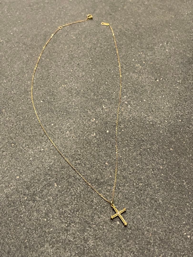 AHKHA アーカー　クレオクロス　ネックレス　18K