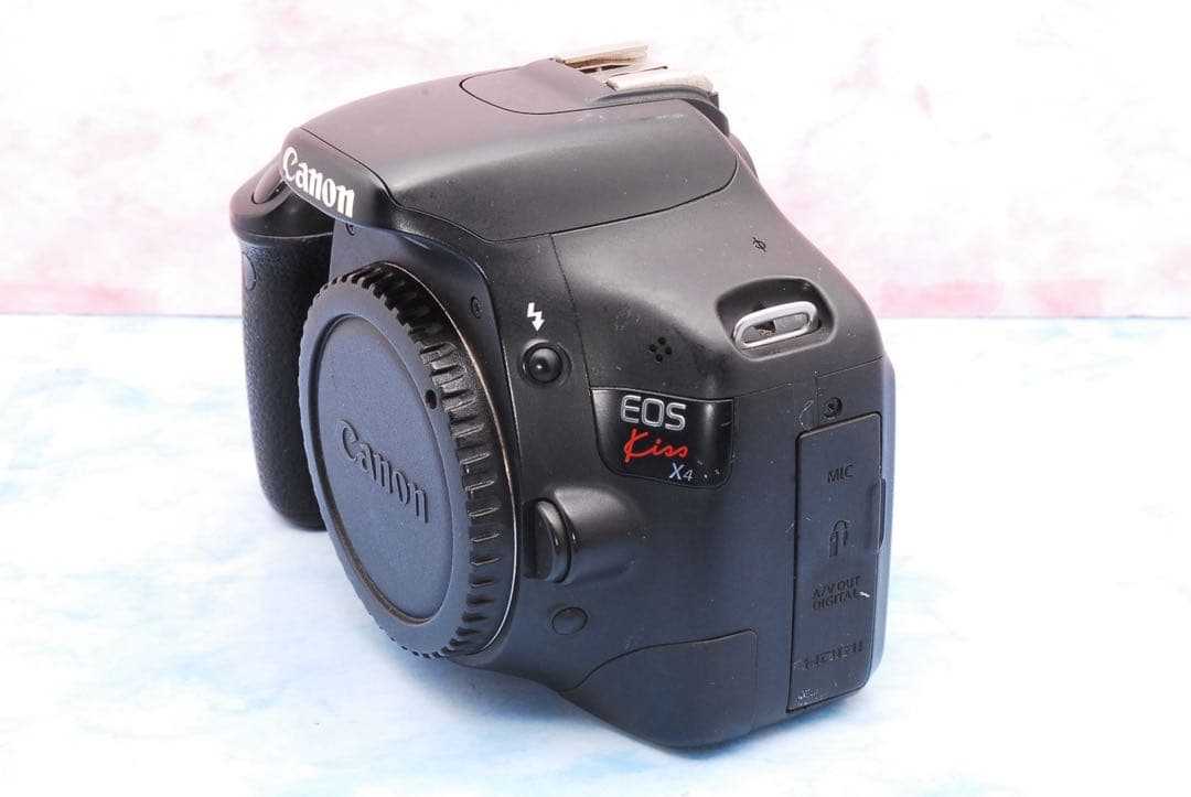 キャノン Kiss X4◎一眼レフカメラ◎バッグ付◎簡単操作◎初心者向け
