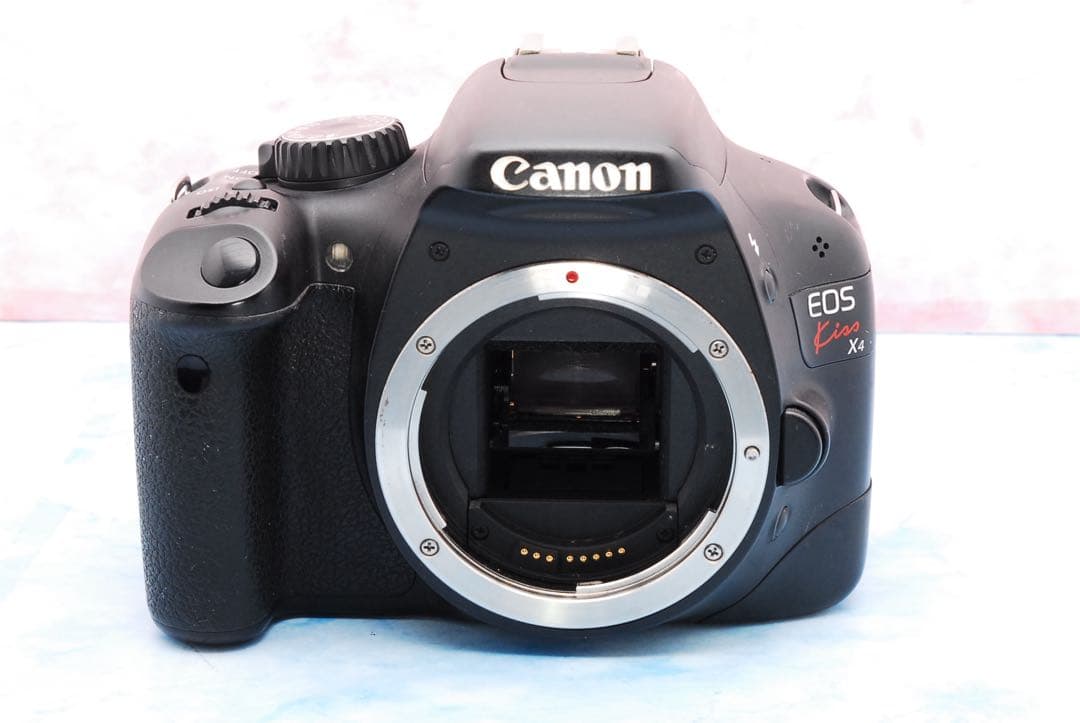 キャノン Kiss X4◎一眼レフカメラ◎バッグ付◎簡単操作◎初心者向け