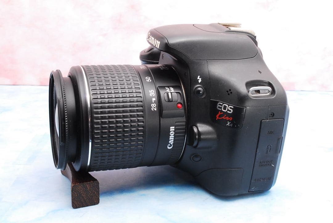 キャノン Kiss X4◎一眼レフカメラ◎バッグ付◎簡単操作◎初心者向け