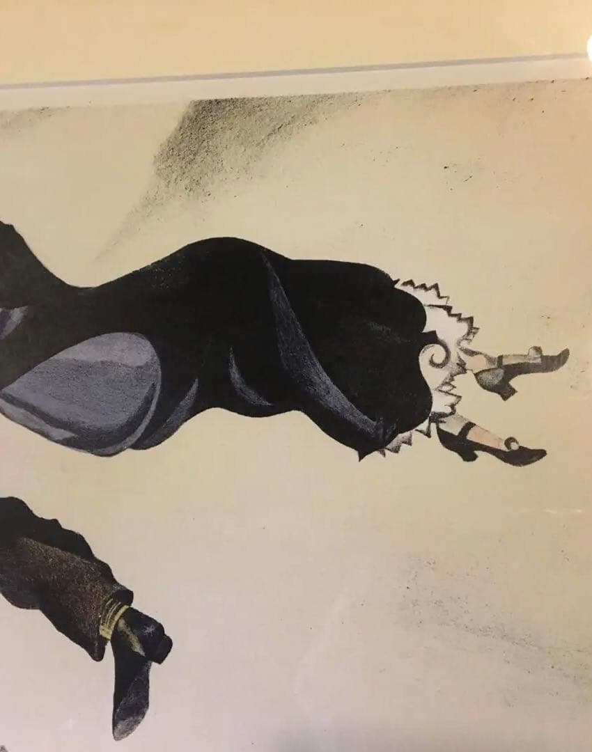 認定書⭐️マルクシャガール　町の上で