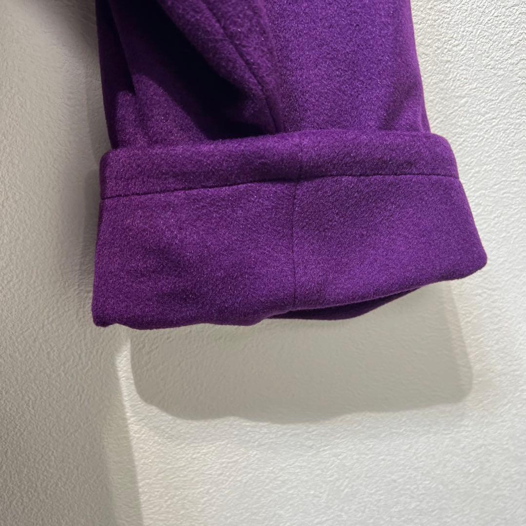 希少 CELINE 上質 ウール カシミヤ クロンビー ステンカラーコート 40