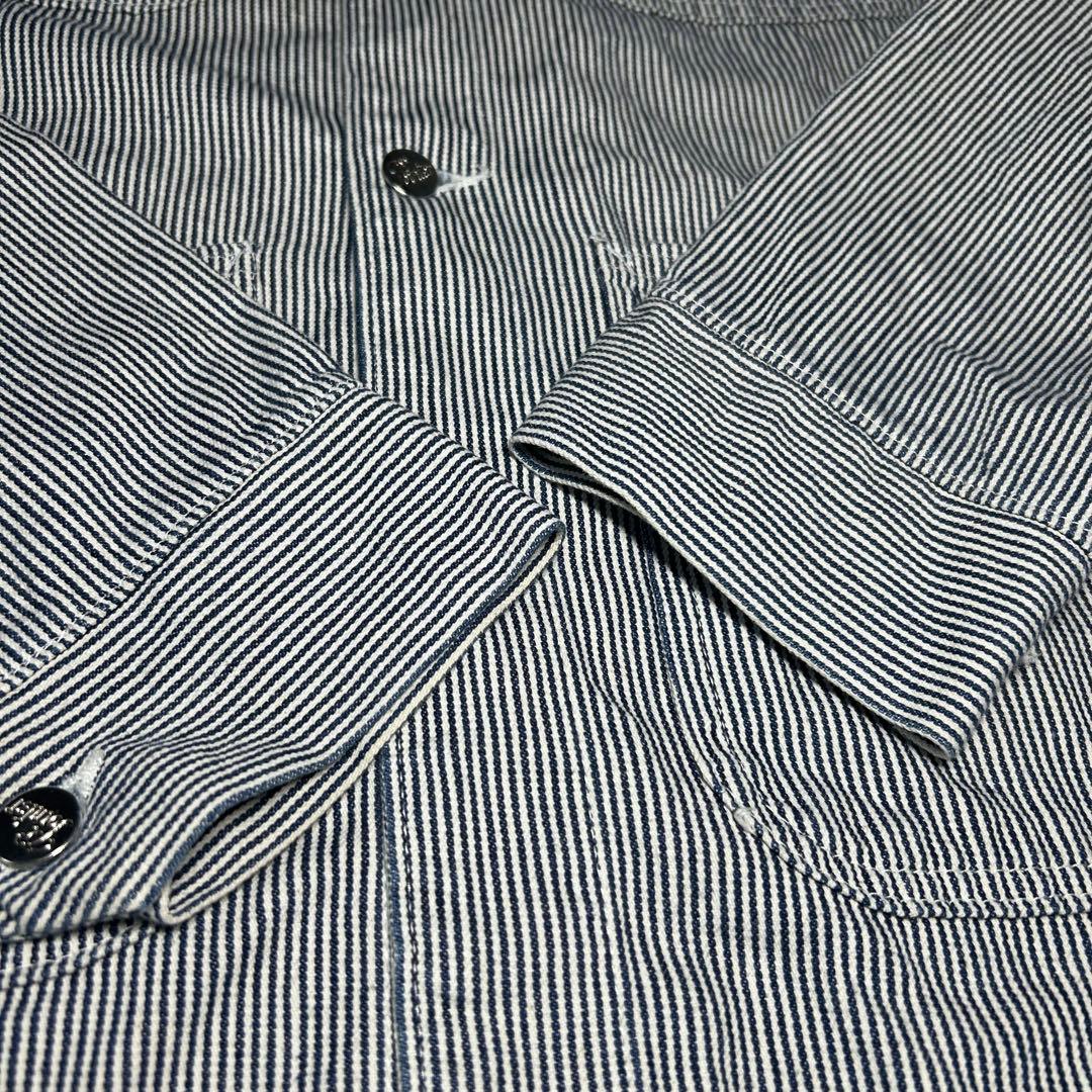90's POINTER　カバーオール USA製 ヒッコリー L ヴィンテージ