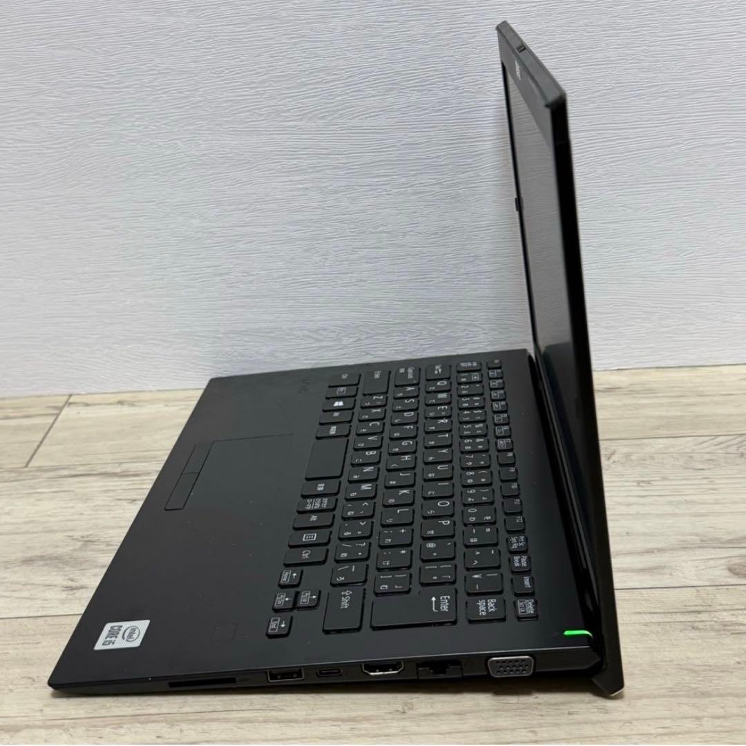 軽量/VAIO/カメラ/オフィス/SSD/Windows11/黒/第10世代i5