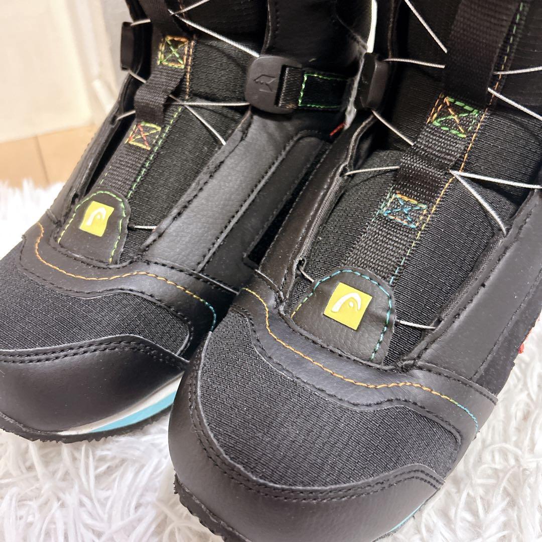【極美品】HEAD JR BOA スノーボードブーツ 22.5-23.5