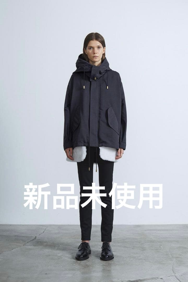 リラクス　ショートモッズコート　ブラック　36サイズ