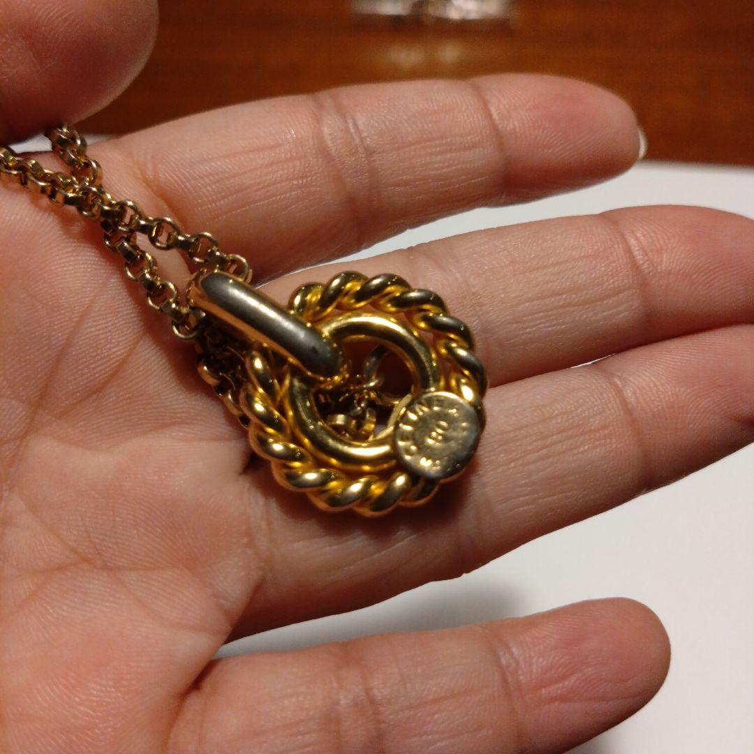 CELINE　セリーヌ　ヴィンテージ　トリオンフ　マカダムモチーフ　ネックレス