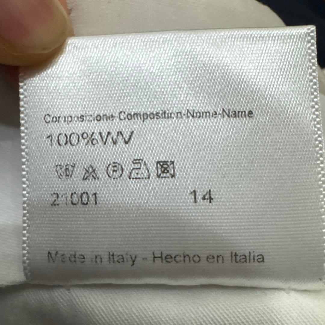 1*3様 BRIONI ブルー ネイビー スラックス サマーウール 48