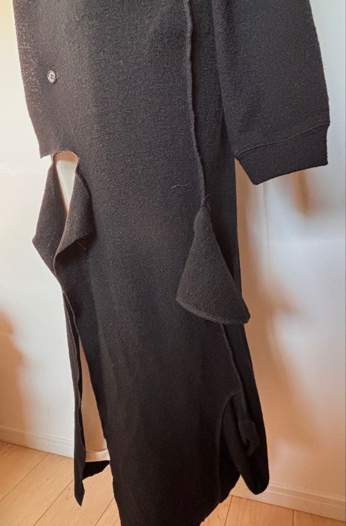 （美品‼️）Y's ヨウジヤマモトフード付きロングカーディガン 2サイズ