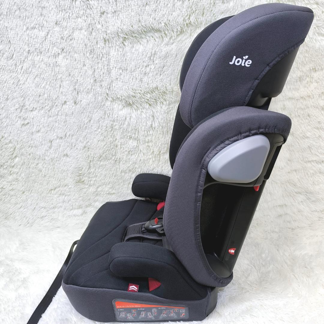 【美品】Joie　ジョア　エレベート　ジュニアシート　チャイルドシート　ブラック