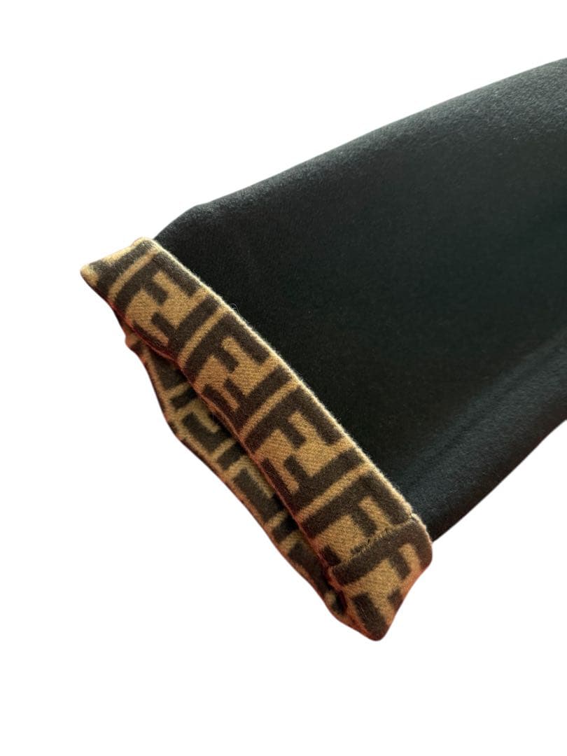 FENDI フェンディ　ブラックウールジャケット　リバーシブル 38 美品