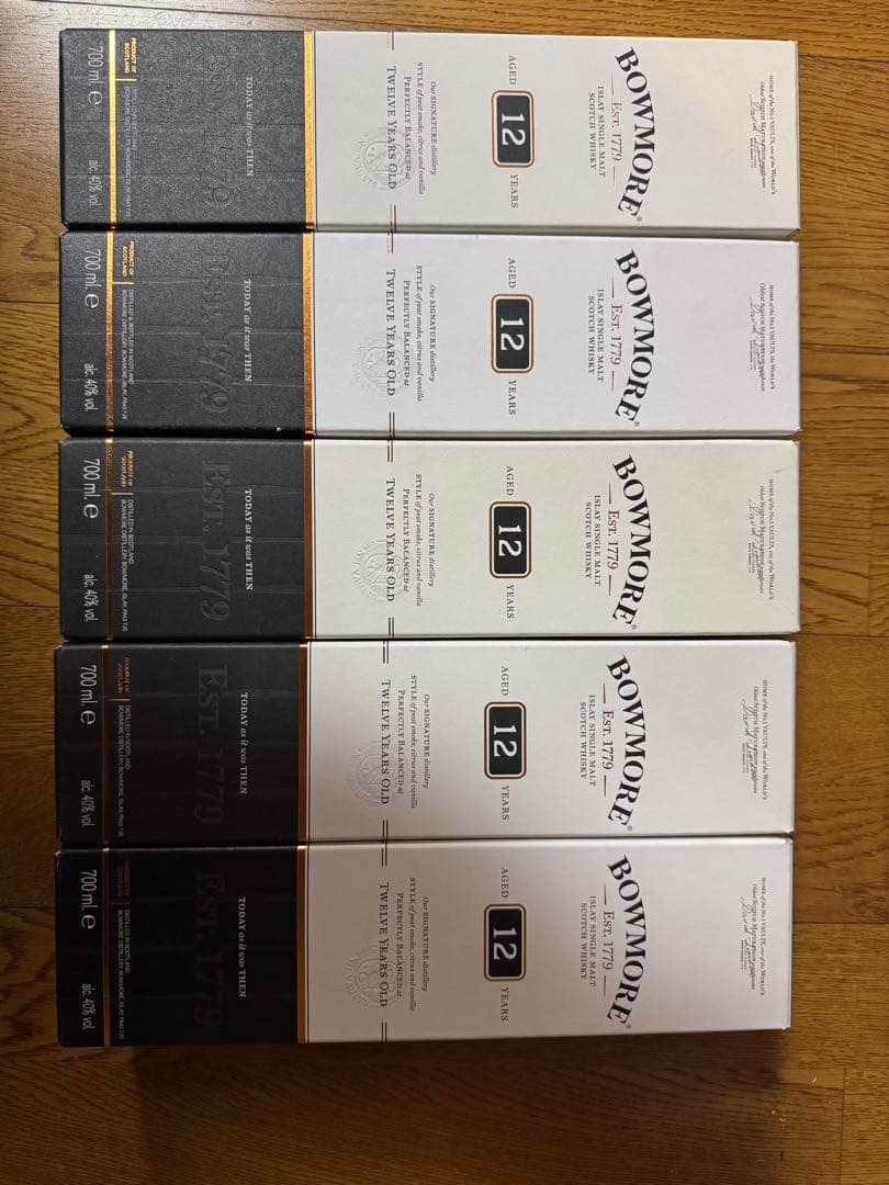 BOWMORE 12年 ウイスキー 700ml新品未開封