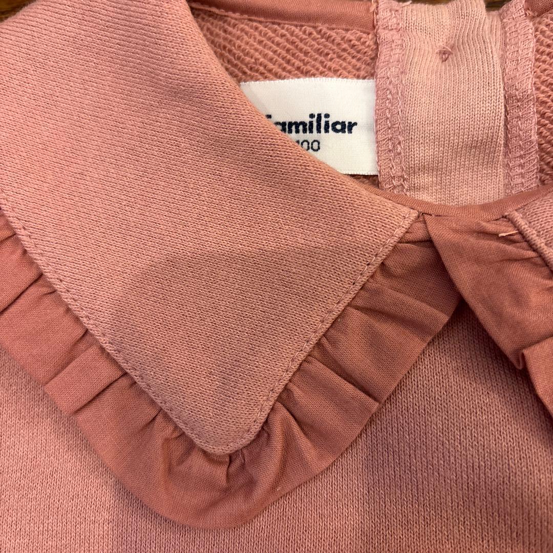 さ*様 familiar ファミリア トレーナー スウェット