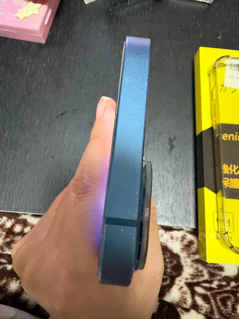 iPhone13 256ギガ　ブルー　中古　箱あり