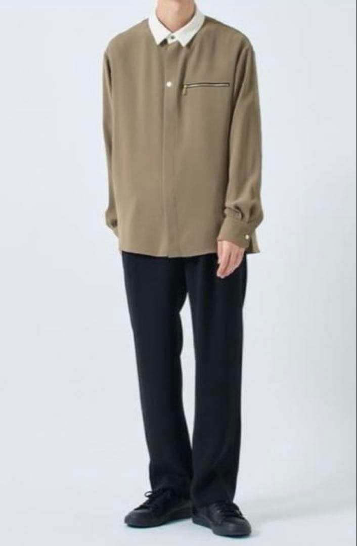 CULLNI クルニ 24AW 1Tuck Pants 洗える スラックス　1