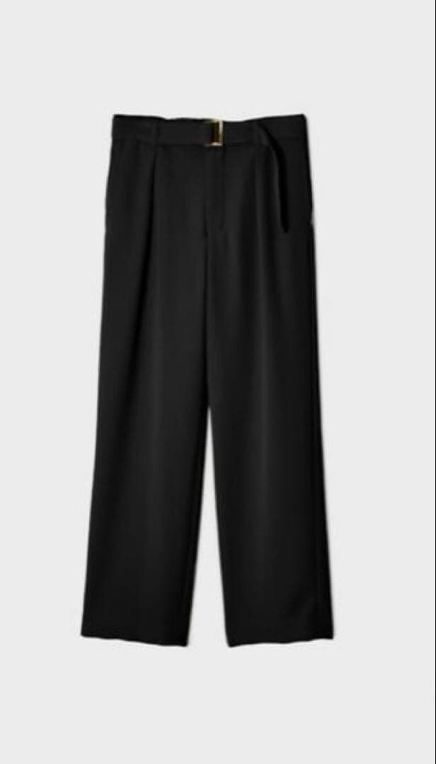 CULLNI クルニ 24AW 1Tuck Pants 洗える スラックス　1