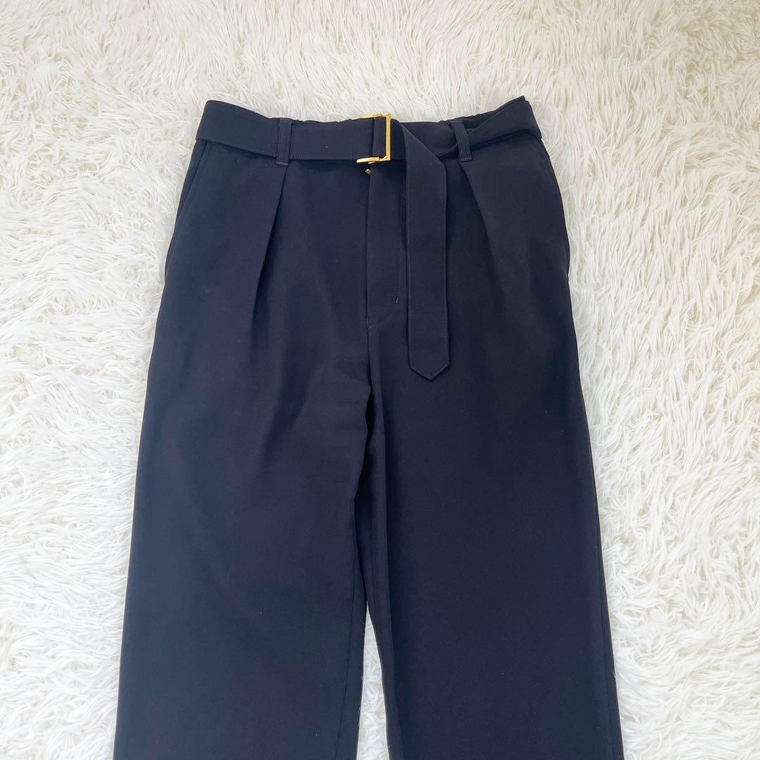 CULLNI クルニ 24AW 1Tuck Pants 洗える スラックス　1