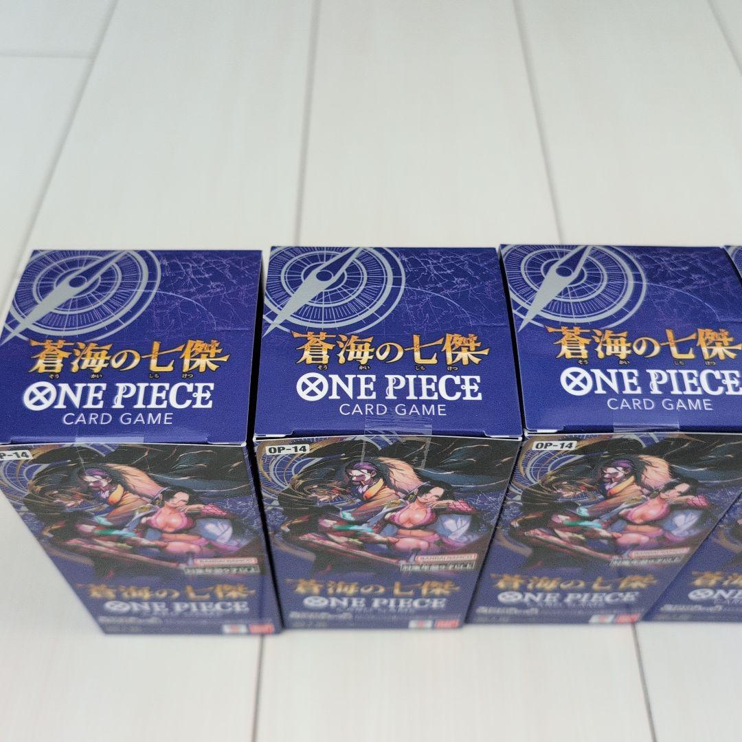 ワンピースカード 蒼海の七傑 6BOX　テープ付き