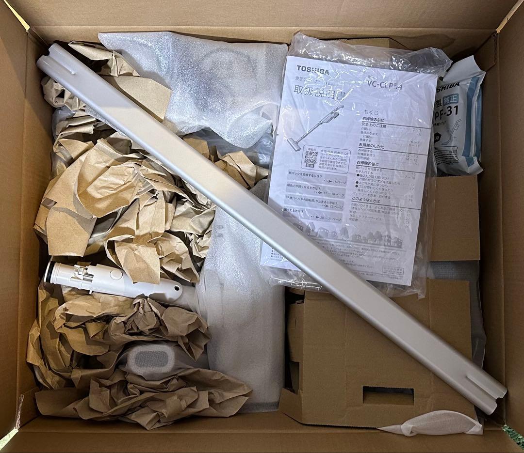 充電式スティッククリーナー(東芝トルネオ コードレス VC-CLP54(C))