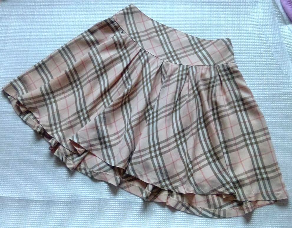 週末セール！　希少　バーバリーブルーレーベル　フレア　スカート Y2K