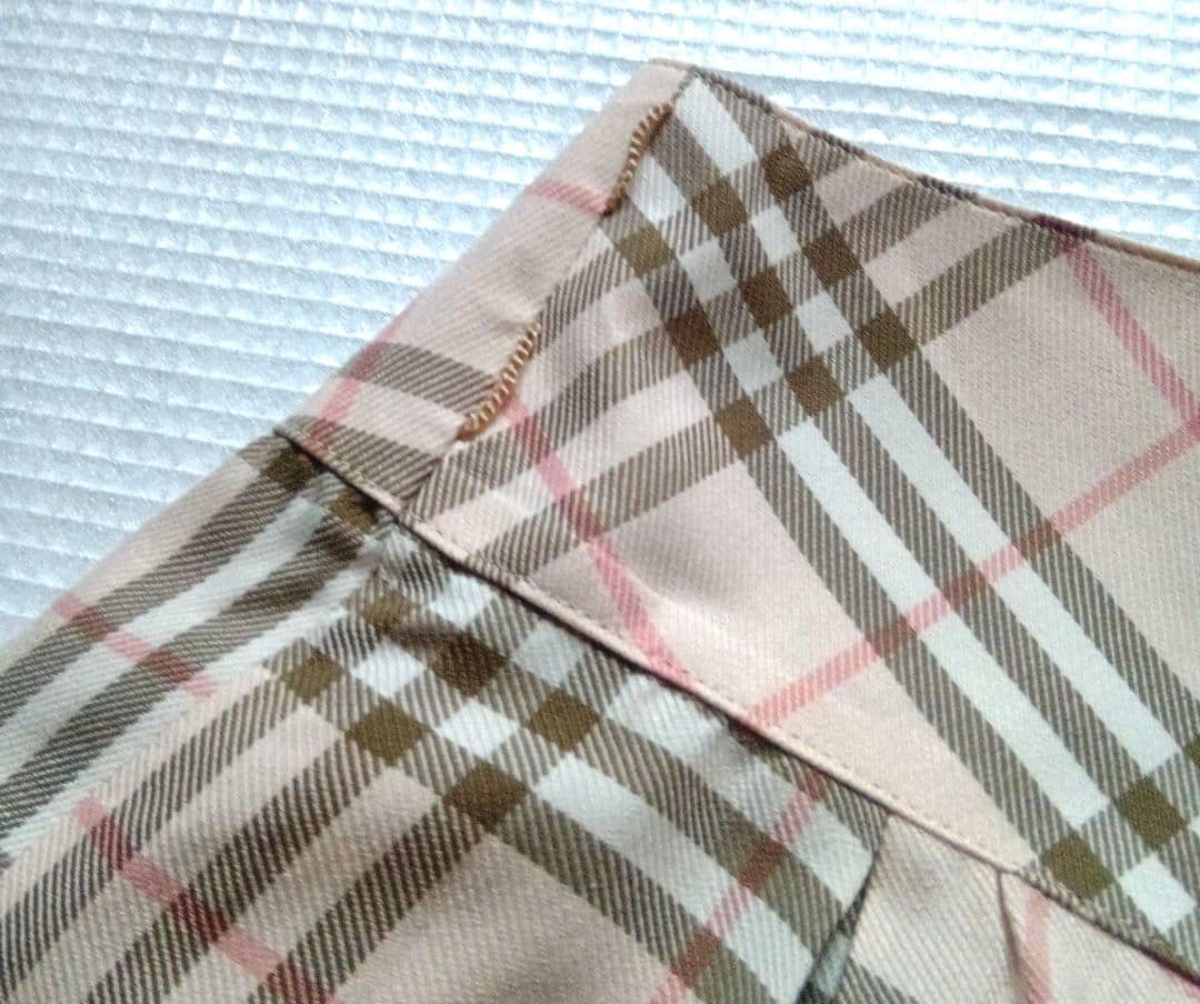 週末セール！　希少　バーバリーブルーレーベル　フレア　スカート Y2K