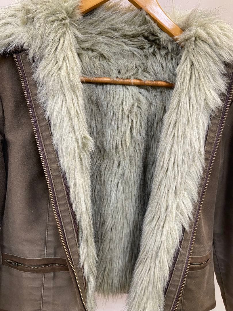 フランス　Vintage CHEVIGNON ファー付きジャケット