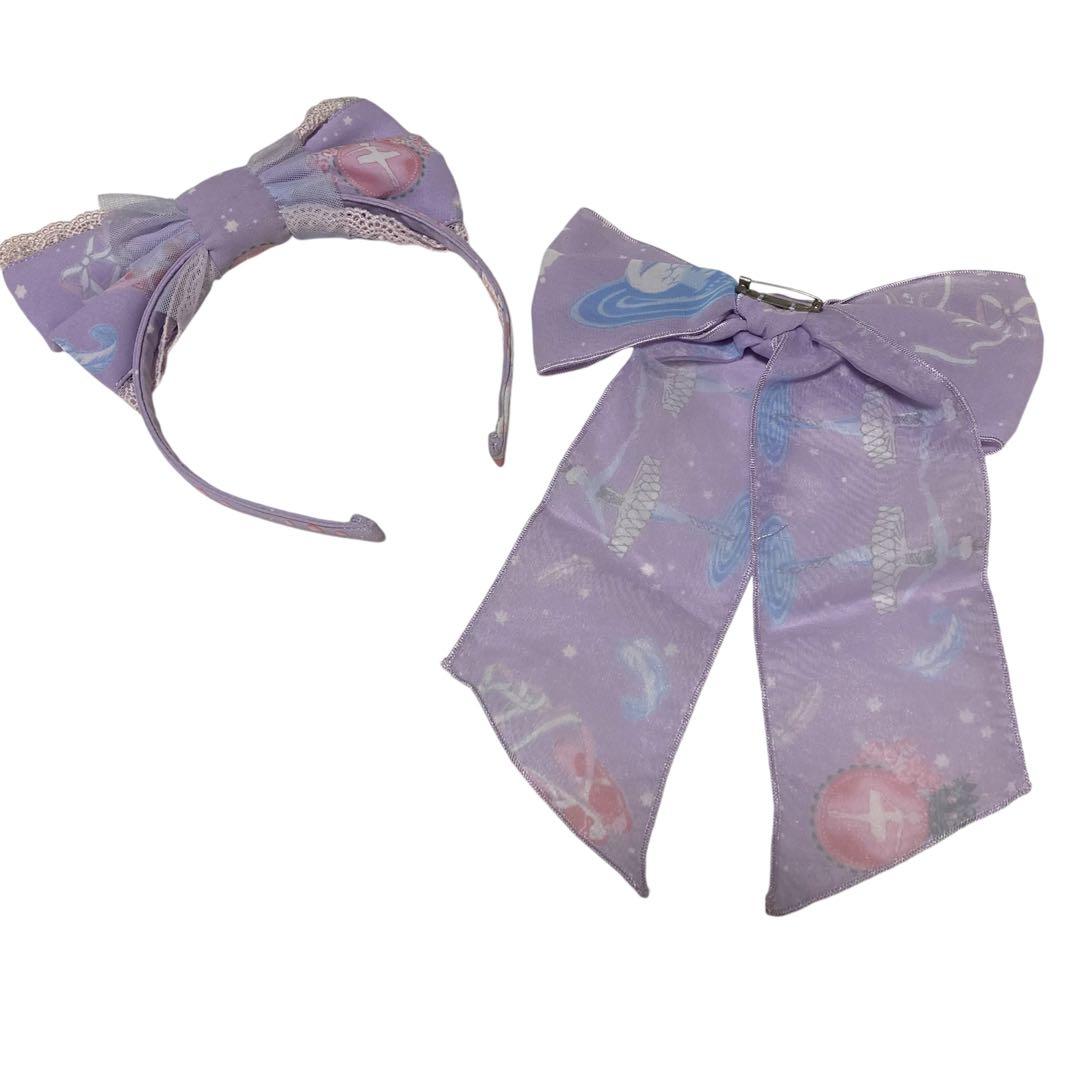 双子のエトワールスカート+カチューシャセット/angelic prettyフリル