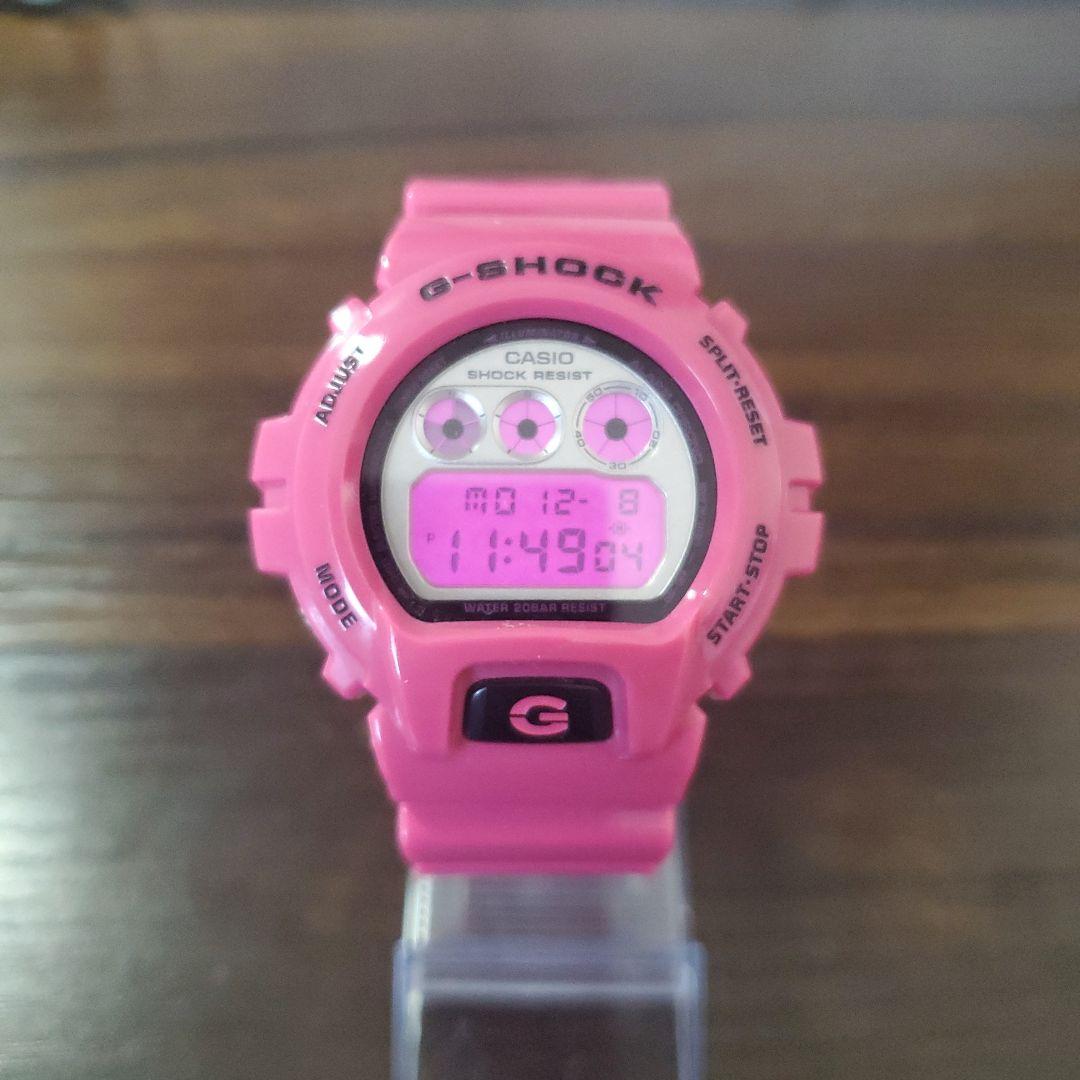 G-SHOCK DW-6900CS Crazy Colors ピンク