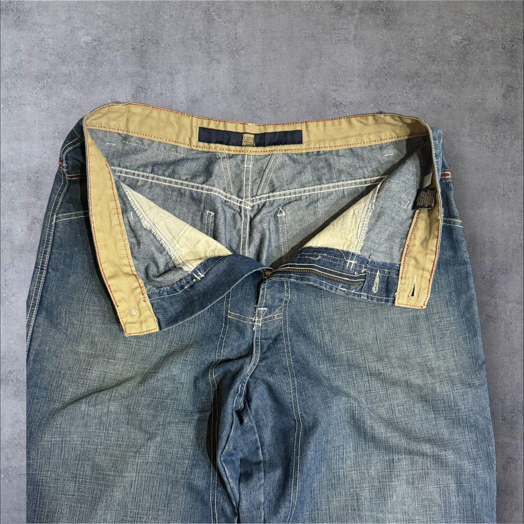 vintage古着マリテフランソワジルボー極太デニムパンツ