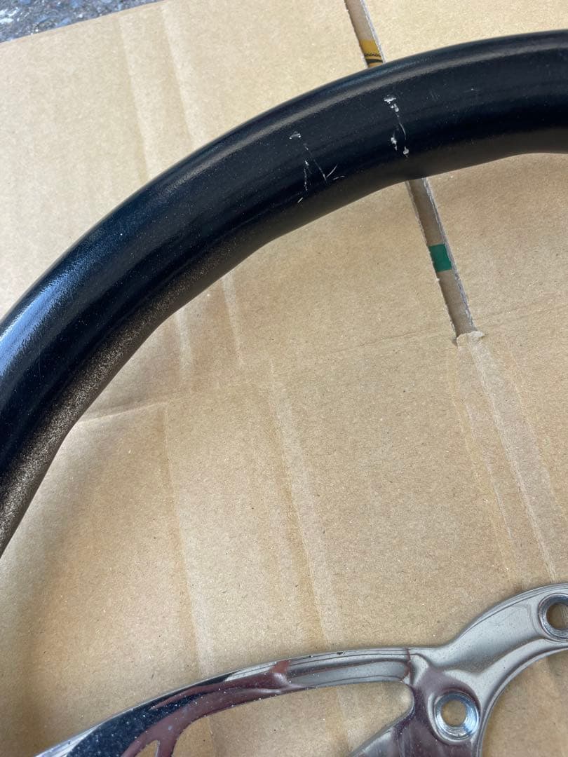 ロンシャン❗️社外ステアリング、ビレット、ステアリング❗️ジャニス✨