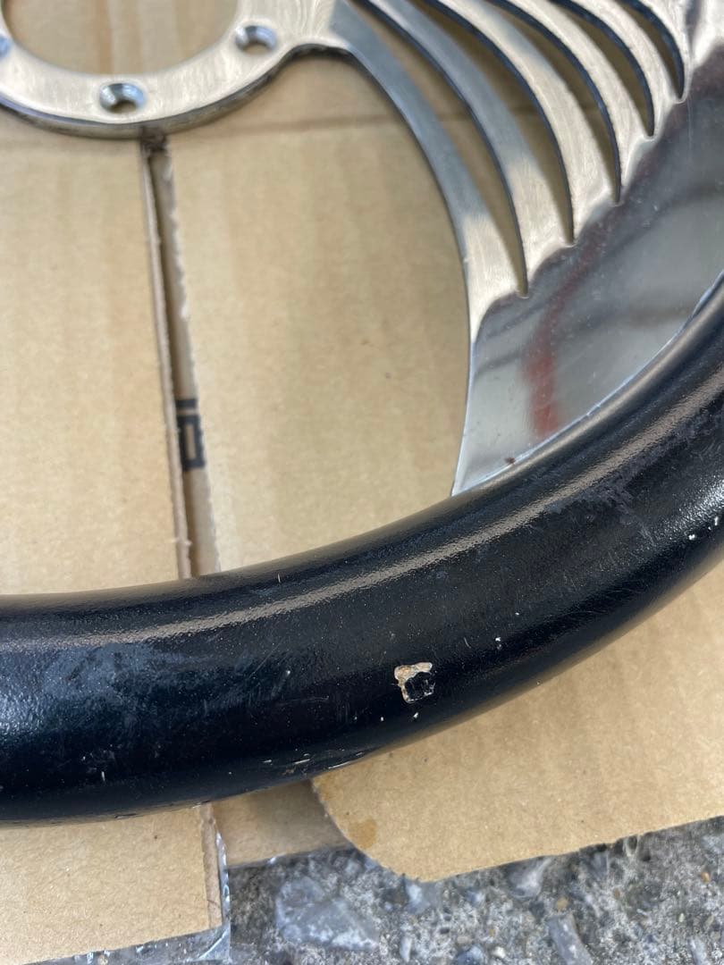 ロンシャン❗️社外ステアリング、ビレット、ステアリング❗️ジャニス✨