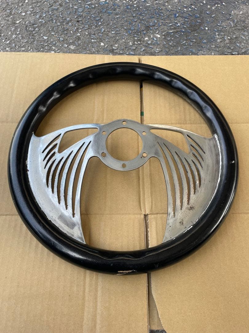 ロンシャン❗️社外ステアリング、ビレット、ステアリング❗️ジャニス✨