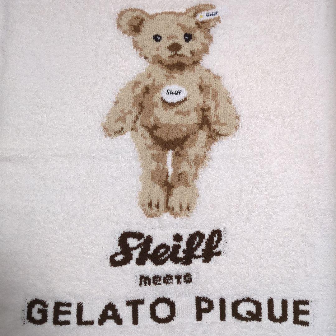 シュタイフ　ジェラートピケ　コラボ　ジェラピケ　ブランケット　限定　ベア　クマ