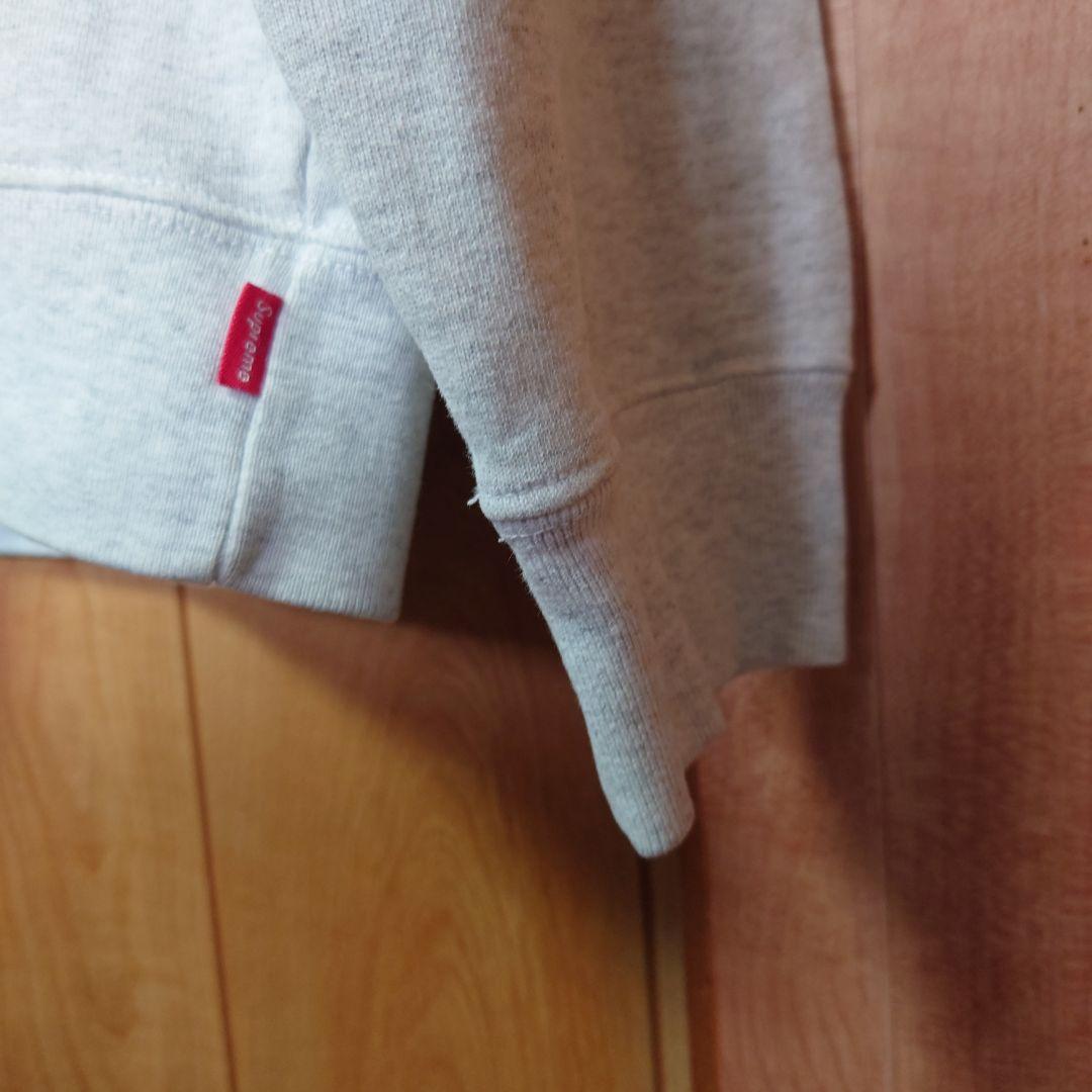 Supreme ロゴプリント スウェット グレー