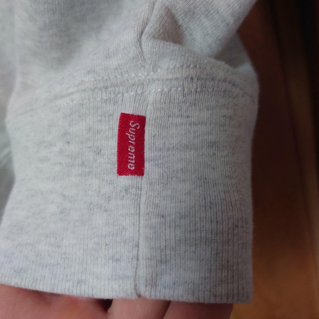 Supreme ロゴプリント スウェット グレー
