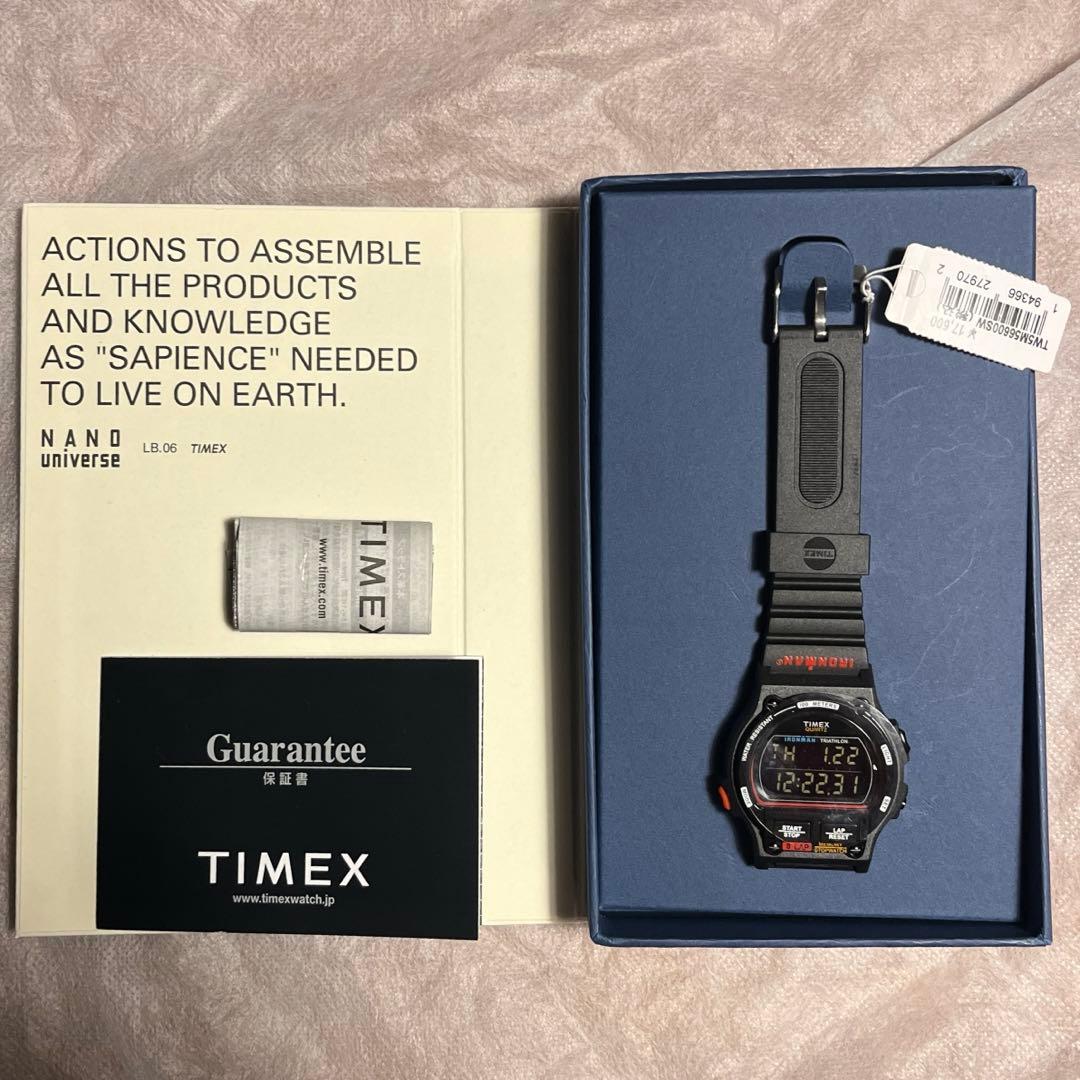 TIMEX×ナノ・ユニーバース　限定　IRONMAN 8 LAP　未使用品