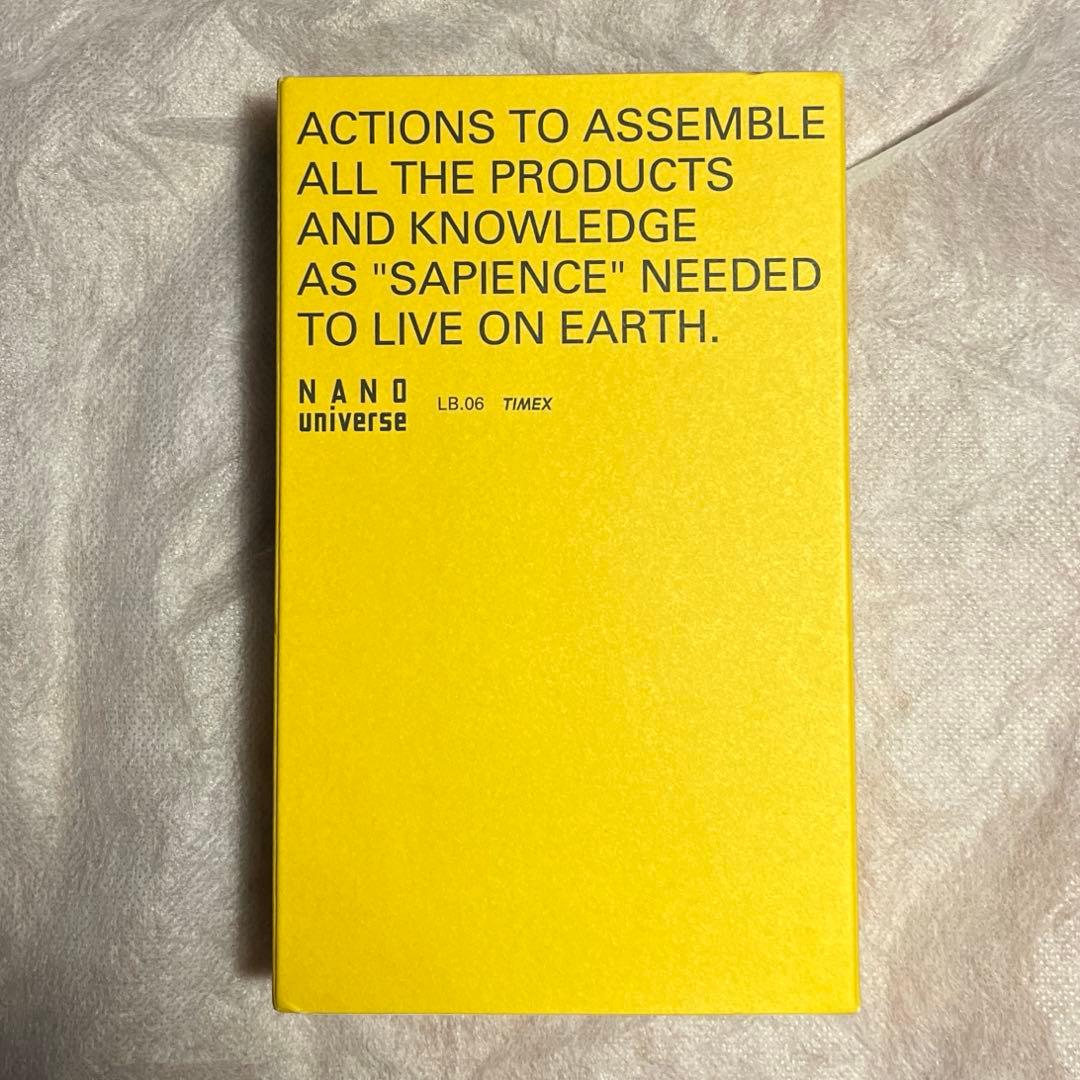 TIMEX×ナノ・ユニーバース　限定　IRONMAN 8 LAP　未使用品