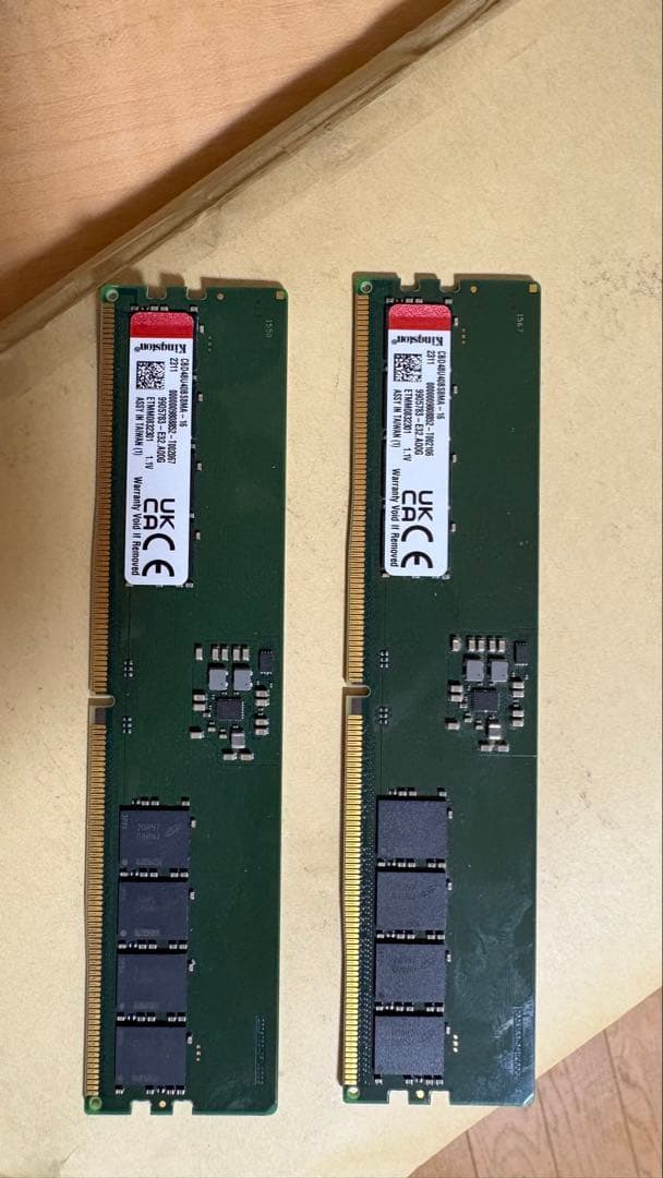 山*郎様 Kingston ddr5 4800 16x2