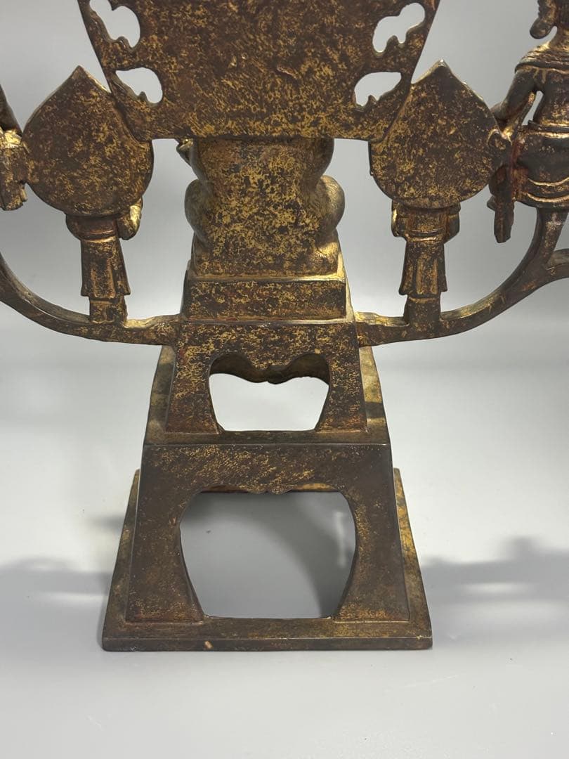 ポ*ン様 仏教古美術 純銅 文化遺産 文化財仏像伝承　 仏像 伝統的デザイン