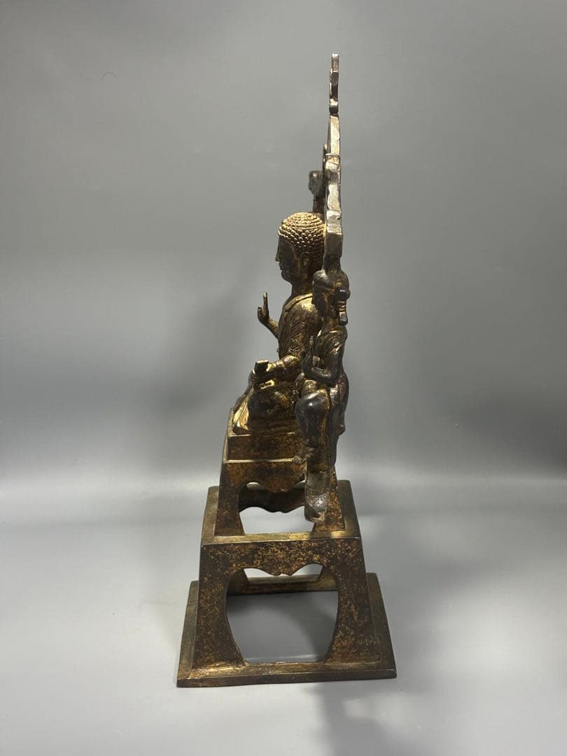 ポ*ン様 仏教古美術 純銅 文化遺産 文化財仏像伝承　 仏像 伝統的デザイン