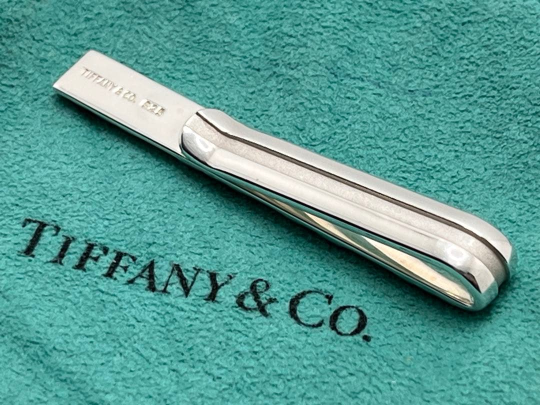 c367 美品　ティファニー　アトラス　1995 ネクタイピン　シルバー　925
