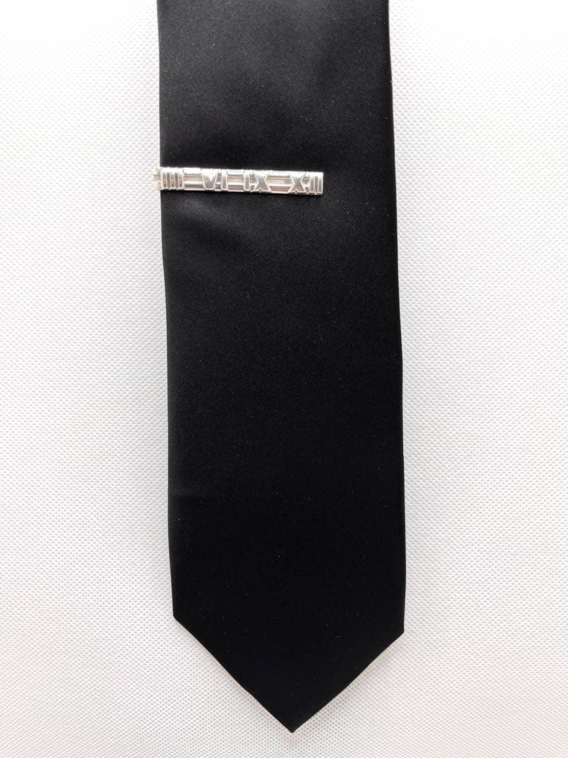 c367 美品　ティファニー　アトラス　1995 ネクタイピン　シルバー　925