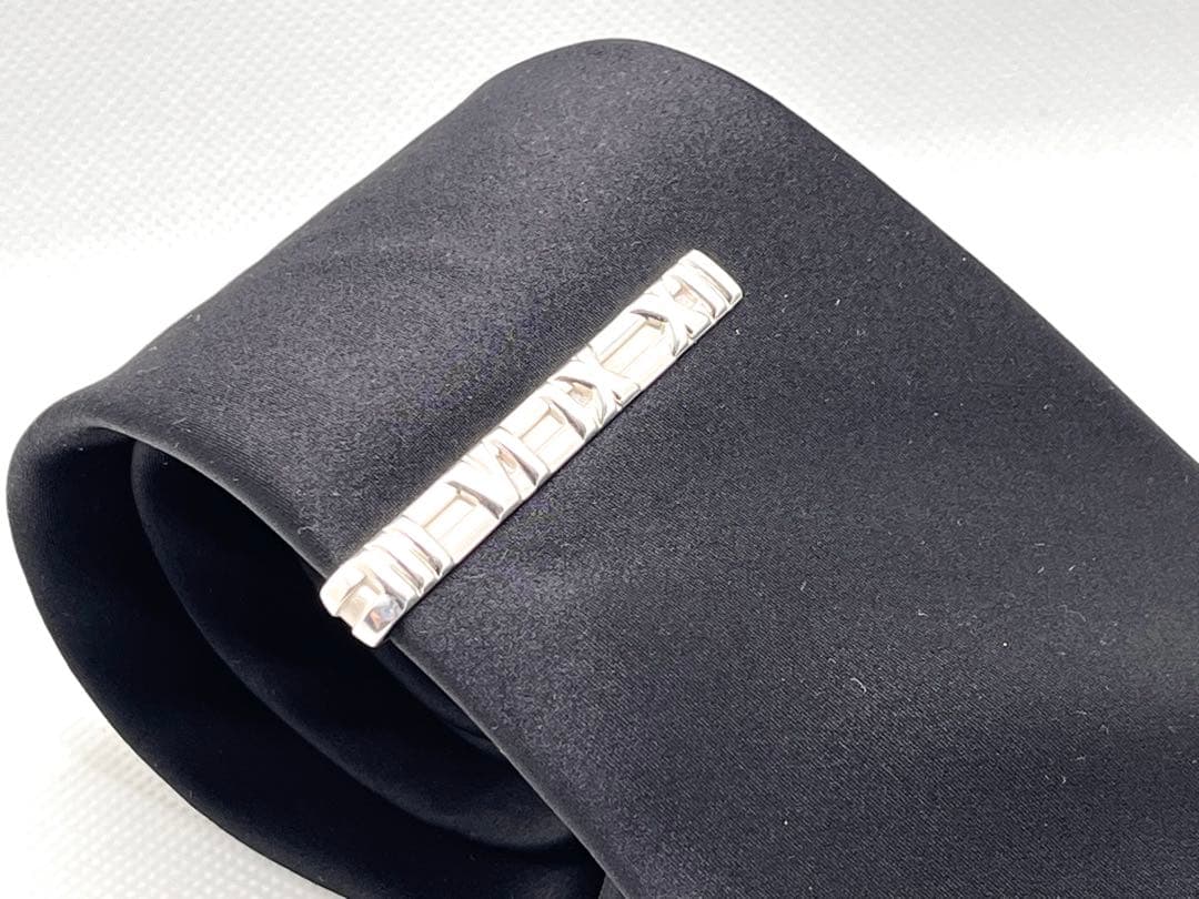 c367 美品　ティファニー　アトラス　1995 ネクタイピン　シルバー　925