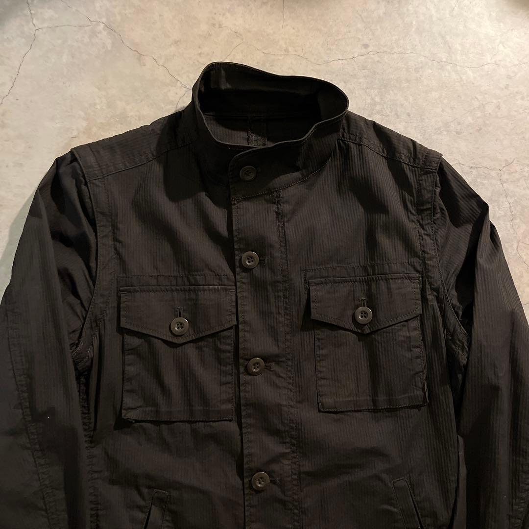 ジャケット・アウター 00s dirkbrown stripe jacket archive goar