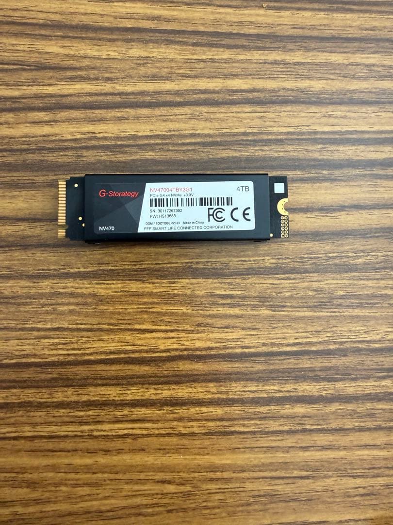 G-Technology 4TB SSD ヒートシンク付き