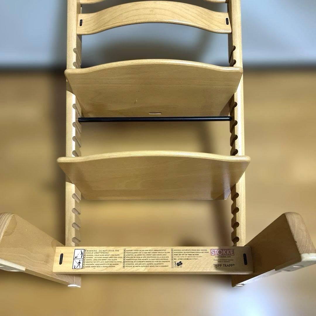現行モデル STOKKE ナチュラル トリップトラップ ハイチェア シリアル4