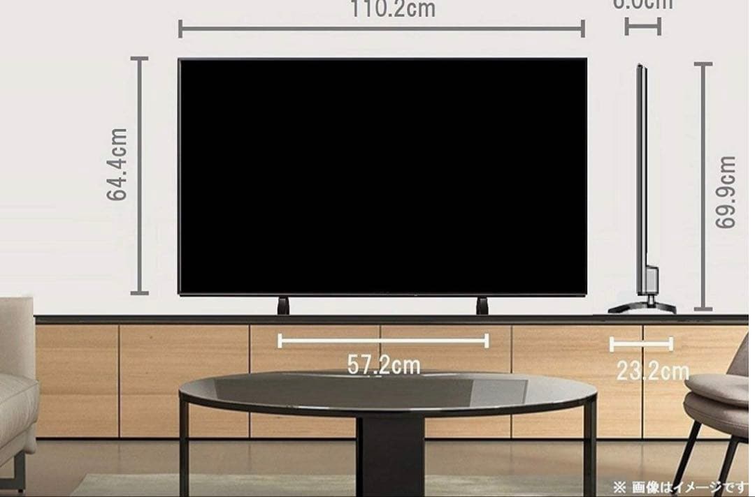 パナソニック49V型 液晶テレビ ビエラ TH-49FX600 4K