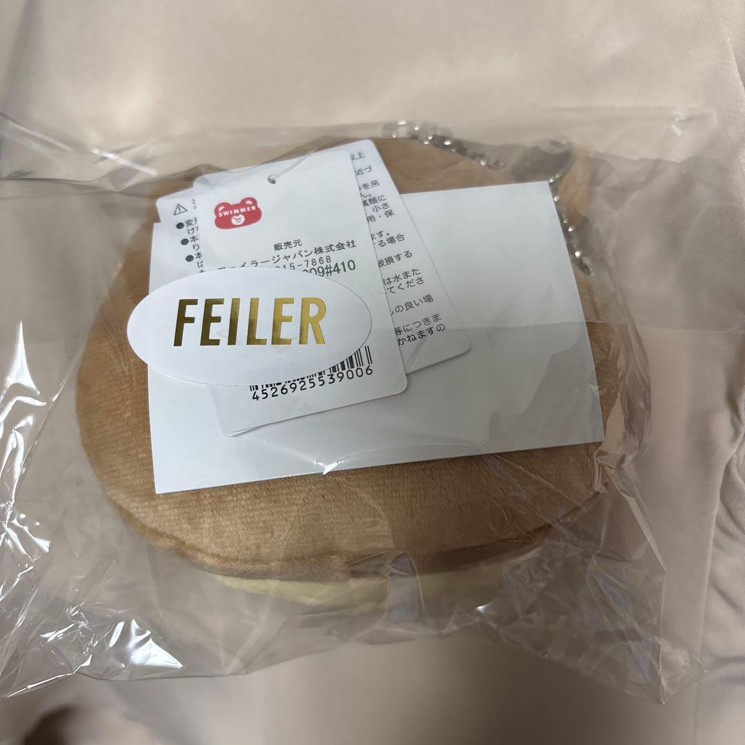 新品未開封 フェイラー　スイマーテディ　チャーム付きエコバッグ