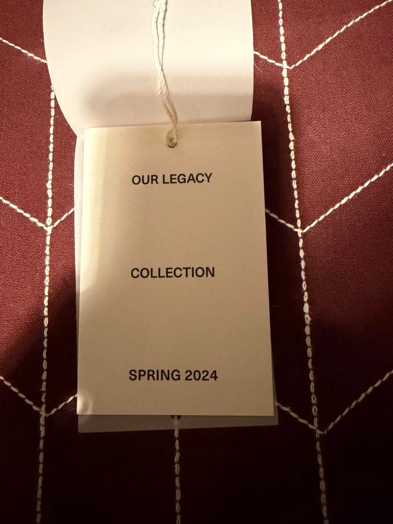 our legacyアワーレガシー マウントカーゴ　サイズ46 SS24