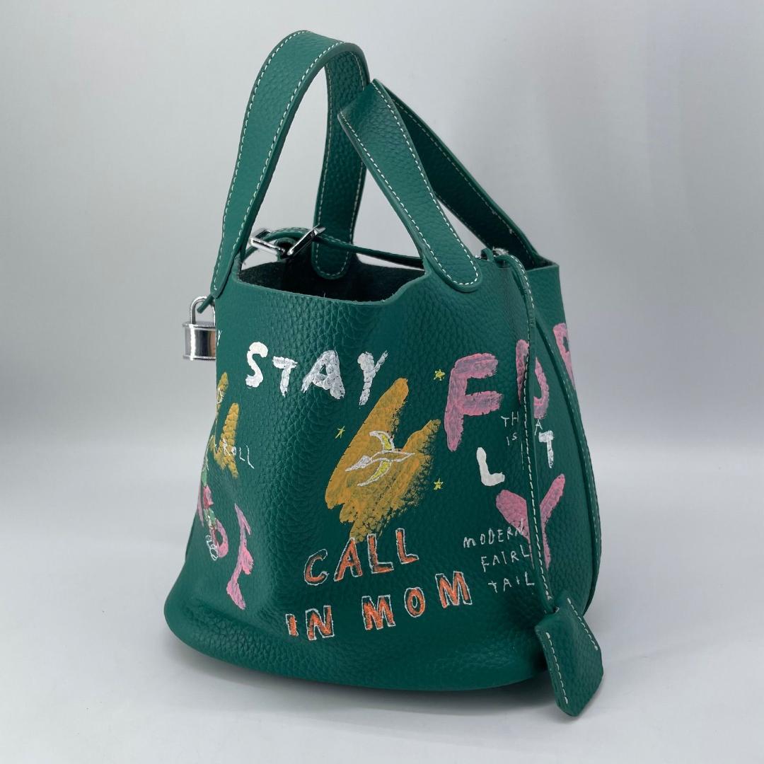 17580✨ゲルニカ CUBE BAG S ダンポ マービンザマーシャン